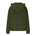thumbnail image 3 of qucoqpe Womens Oversized Sweatshirts Hoodies Snap Button V Neck Drawstring Hooded Tops with Pocket Casual Pullover Tunics Fall Winter Outfits 2025, 3 of 5