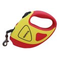 thumbnail image 1 of Correa retráctil para perros de servicio de 360 degree antideslizante; Cinta / cinta de nailon resistente; Freno con una mano, - Yellow_16ft Sunnimix correa retráctil, 1 of 8