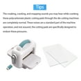 thumbnail image 3 of Die Standard Cutting Pads 2PCS Polycarbonate Plastic Plate for Embossing Machine 22x15cm/8.6x5.9in Suitable for A5 Die Cutting and Embossing Machine for Embossing Crafting, 3 of 6