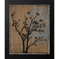 thumbnail image 2 of Goldberger, Jennifer 20x24 Black Modern Framed Museum Art Print Titled - Branch in Silhouette I, 2 of 5