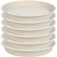 thumbnail image 1 of OVZILKI Paquete de 3 platillos para plantas de 20 22 pulgadas, 3,6 pulgadas de profundidad, platillos grandes de plástico resistente de 21 pulgadas redondos, bandejas de goteo para plantas para interi, 1 of 1