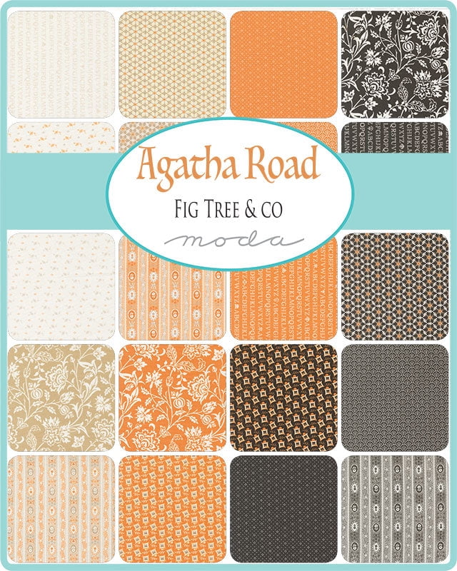 Agatha Road Moda Fabrics Layer Cake by Joanna Figueroa  42 10-inch Precut Fabric Quilt Squares