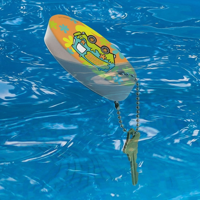 Scooby-Doo The Mystery Machine Floating Keychain Oval Foam Fishing
