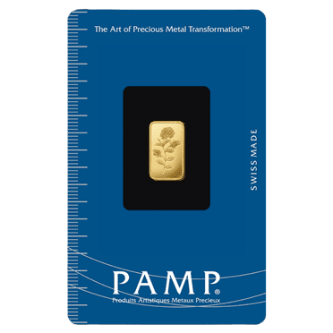 1 Gram PAMP Gold Rosa Bar