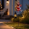 thumbnail image 4 of Christmas Moose Solar Garden Lights, 33 In High Outdoor Solar Powered Yard Decor Floor Lamp, Magical Xmas Lights for Walkway, Lawn, Flower Bed, Patio Family Gathering Christmas decorations, 4 of 6