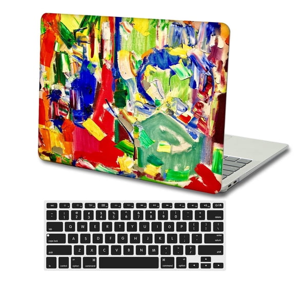 KSK KAISHEK Plastic Hard Case Cover Compatible 2019 - 2020 Rel. MacBook Pro 16" XDR Display & Touch ID + Black Keyboard Cover Model: A2141 Painting A 0572