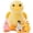 Duck-Yellow, variant on MorisMos 16.5in Cat Stuffed Animal Set, Large Gray Tabby Mommy Cat Plush with 3 Kittens