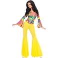 thumbnail image 2 of Smiffys Womens 70s Groovy Babe Costume Set, 2 of 4