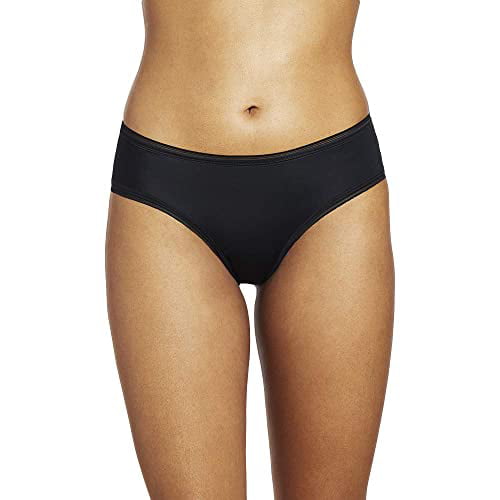 LEAK RESISTANT ODOR CONTROL THINX BLACK CHEEKY PANTY SIZE SMALL PERIOD PANTIES
