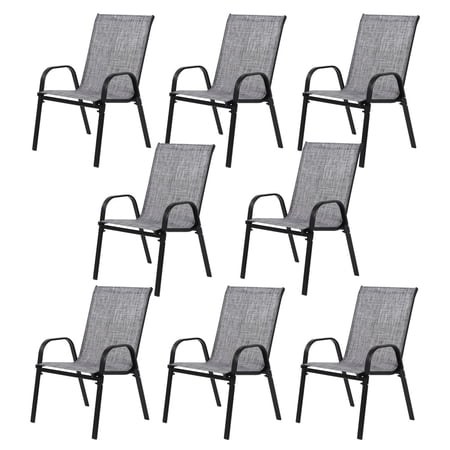 8 piece patio chairs outdoor product