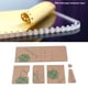 thumbnail image 4 of Plantillas acrílicas para monedero plantilla acrílica para billetera resistente fácil de almacenar corte preciso transparente con capa de protección de papel kraft para ANGGREK Otros, 4 of 8