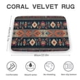 thumbnail image 2 of Bath Mat 15.7"x23.6" Boho Bathroom Rug Non Slip Shower Mat Kitchen Bath Floor Rugs Girl Bedroom Door Mat Washable Indoor Doormat, 2 of 7