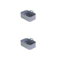 thumbnail image 3 of Advancent Freidora de aire Placa para hornear con asa Revestimiento antiadherente rectangular Cesta de silicona reutilizable Cocina Restaurante Type3 NO3, 3 of 6