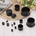 thumbnail image 3 of Uxcell 36Pcs Tapones Redondos para Patas de Silla de 0.5 pulgadas, Cubiertas para Patas de Silla para Pisos de Madera, para Pisos de Muebles, Color Negro, 3 of 6