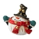 thumbnail image 2 of Decoraciones navideñas, adornos navideños, regalos navideños. Decoración festiva para la mesa navideña con figuras de muñecos de nieve que añaden alegría navideña. Ideal para centros de mesa, repisas, 2 of 6