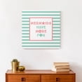 thumbnail image 4 of Creative Products Mermaids Have More Fun 16x16 Canvas Wall Art, 4 of 5