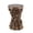 Brown_a, variant on GZXS Rustic Round Side Table, Brown Wooden Hourglass End Table with Organic Tree Root Base Design, Vintage Accent Table for Living Room, Bedroom or Patio, 11.8" Dia x 18.9"H