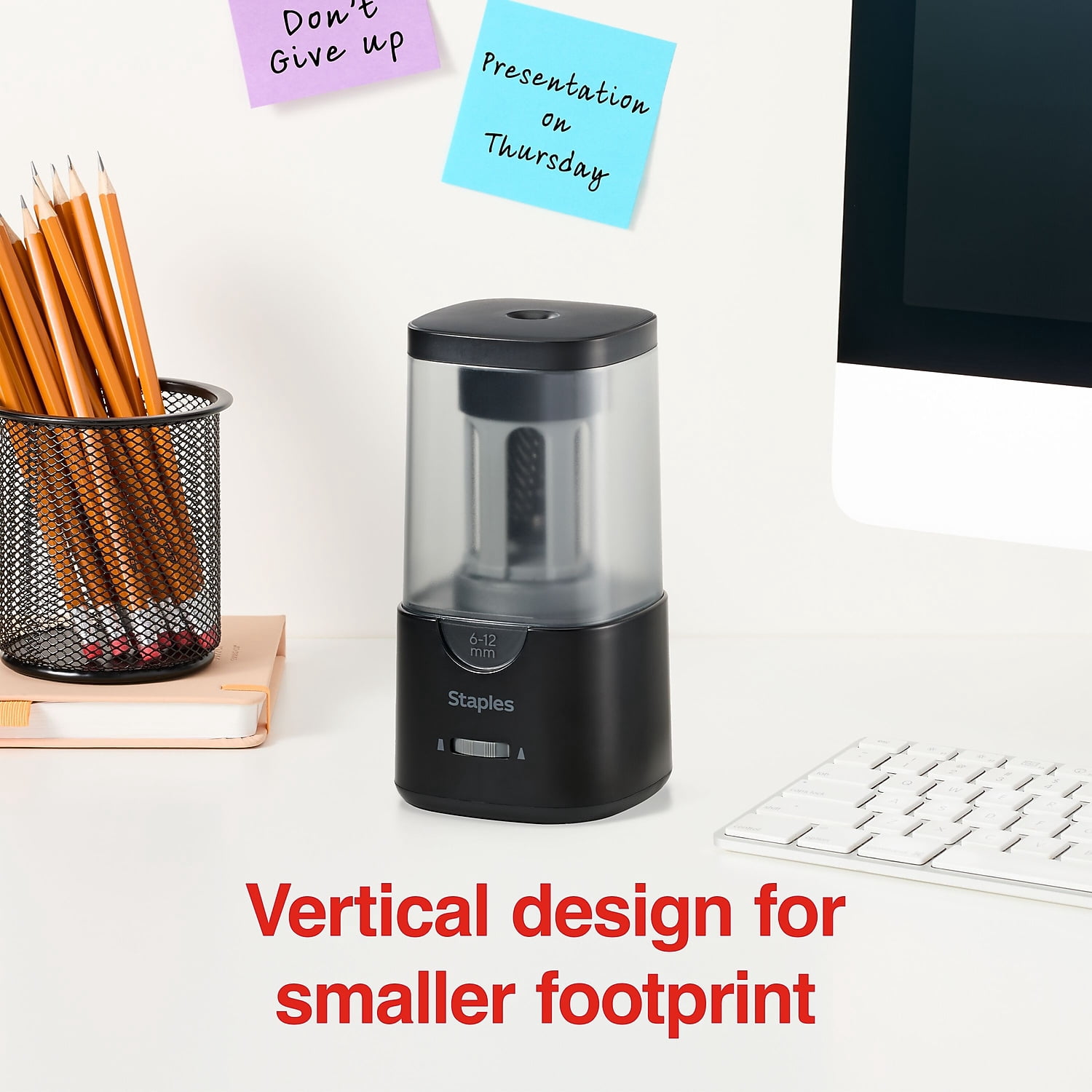 Staples Classroom Electric Pencil Sharpener Black (ST62629)