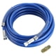 thumbnail image 1 of Manguera de PulverizacióN de Pintura Sin Aire de 1/4 Pulgadas Pulverizador de Pintura Universal de Alta PresióN Tubo de Fibra Flexible 3300 PSI (25 Pies, Azul), 1 of 5