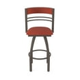thumbnail image 5 of 860 Hunter 25" Swivel Counter Stool with Bronze Finish and Graph Poppy Seat and Back, 5 of 5