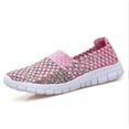 thumbnail image 1 of XIHAHA, zapatos tejidos, zapatillas de deporte para mujer, zapatos informales para mujer, nuevo estilo, zapatillas de deporte para mujer, zapatos transpirables para caminar y bailar, sandalias para ni, 1 of 5