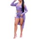 thumbnail image 5 of SAYOO Chaleco femenino + abrigo + pantalones cortos, versión ajustada de ropa casual de verano SAYOO moda, 5 of 8