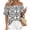 Floral White Black, variant on Off The Shoulder Spring Tops for Women Summer Blouses Boho Floral Short Sleeve Shirts Dressy Casual Outfits