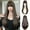 C-Brown-21inch, variant on Natural Hair Wig no Bangs 21inch Long Black Wigs for Women Natural Body Wave Wig