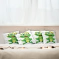 thumbnail image 4 of Ambesonne Colorful Throw Pillow Cover 4 Pack, Crown Frog Prince, 24", Multicolor, 4 of 5
