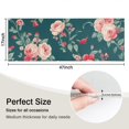 thumbnail image 5 of Pioneer Flower Floral Print Pattern Kitchen Rug Mat,Kitchen Runner Rugs Non Skid Washable,Decorative Kitchen Floor Mats for Kitchen,Sink,Laundry,17"X47", 5 of 5