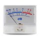 thumbnail image 4 of 6v-12v Panel Vu Medidor de Bombilla de Luz Trasera Cálida Grabación de Audio Nivel Amplificador de Audio Medidor Vu Placa Amplificador de Audio Estéreo Db Indicador de Nivel de Sonido Ajustable B Feliz Sencillez, 4 of 5