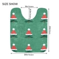 thumbnail image 5 of Yayeee Bath Rug for Bathroom Floor Non Slip Rectangle Fluffy Soft Absorbent Mat, 16"x24", Christmas Trees, 5 of 7