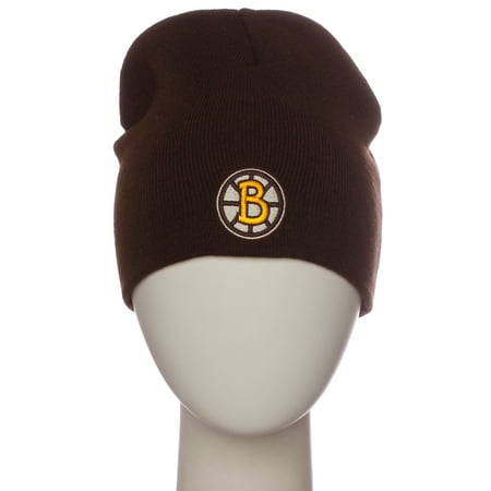 - NHL Boston Bruins Winter Beanie Knit Hat Professional Hockey Team Hat