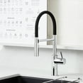 thumbnail image 3 of Catris Flexo Semi-Pro Pull-Down Dual-Spray Kitchen Faucet - Chrome, 3 of 5