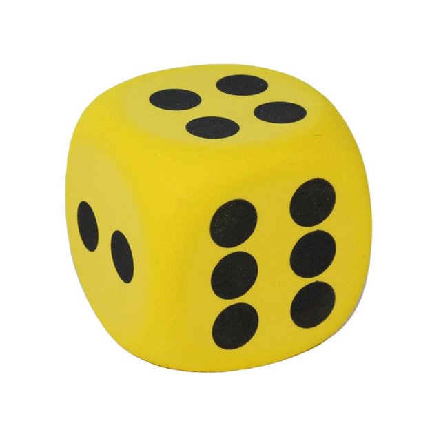 PEACNNG 2PCS Large Foam Dice Color Foam Dice 3.15 Inches Big Dice for Building Educational Math Teaching Pastime Party 6 Foam Dice Anxiety Dice for Stress