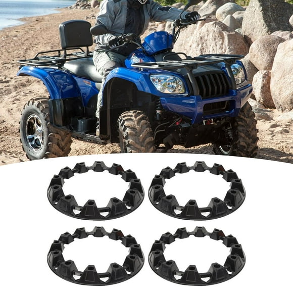 4PCS Wheel Hub Trim Cover Hubcaps Tire Rim Cap Universal Wheel Covers Hub Caps Cover Wheel Covers Protective Shell Wheel Hub Decoration Trim for ATV Go Kart