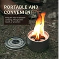 thumbnail image 3 of Radiate 4" Soy Wax Metal Fire Pit with Weather-Resistant, 3 of 8