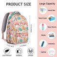 thumbnail image 6 of Fun Mushroom Themed Backpack for Teens Women, Cute School College Bookbag, Large Capacity Laptop Daypack for Campus Travel, Lightweight Durable, Great Gift, 6 of 6