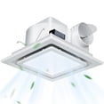 thumbnail image 1 of Extractor de baño con tapa de luz, 12 paneles, 141 CFM 1.0 Sone, 1 of 7
