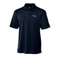thumbnail image 2 of Men's Cutter & Buck  Navy UTSA Roadrunners  DryTec Genre Textured Solid Polo, 2 of 3
