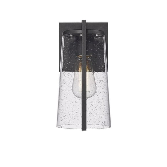 Artcraft Lighting Portofino Collection Outdoor Wall Sconce, Black