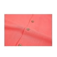 thumbnail image 6 of SPEEDRUN Mens Dress Shirts Regular Fit Short Sleeve Casual Business Shirt Crimson 3XL, 6 of 7