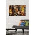 thumbnail image 2 of Retro Speaker Wall Wall Poster, 22.375" x 34", 2 of 4