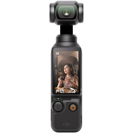 DJI - Osmo Pocket 3 3-Axis Stabilized 4K Handheld Camera with Rotatable Touchscreen - Gray