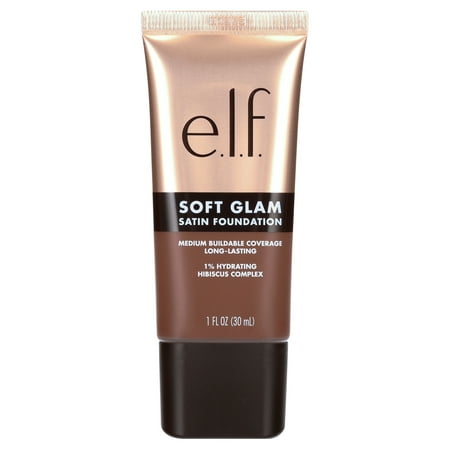 e.l.f. Soft Glam Satin Foundation, 60 Rich Cool, 1 fl oz