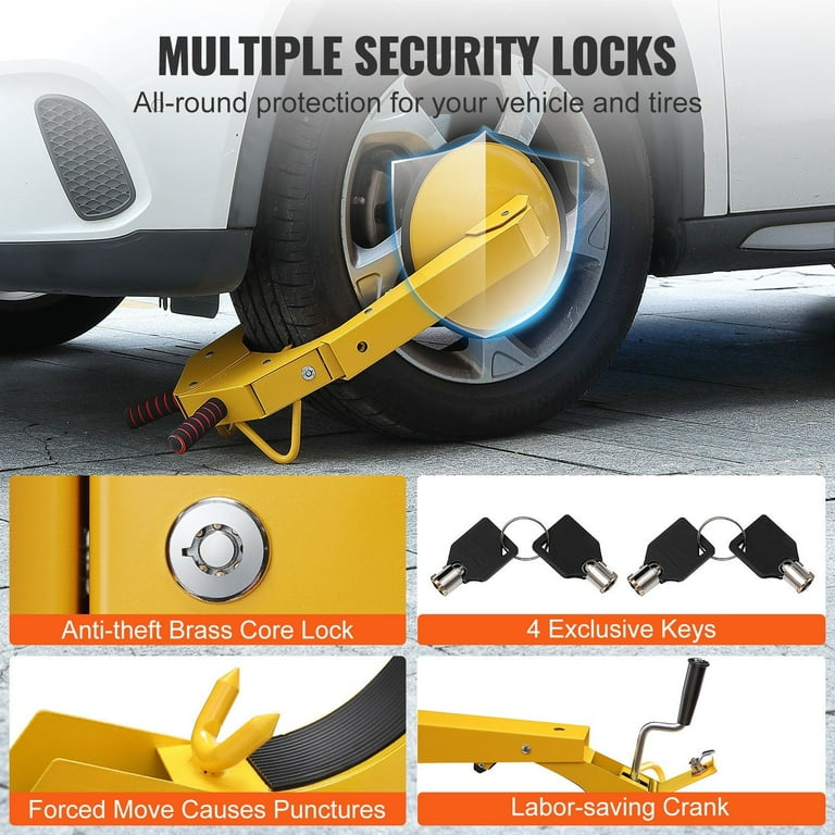 Heavy duty wheel clamp discount