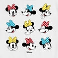 thumbnail image 3 of Disney - Mickey & Friends - Minnie Mouse - All the Expressions of Minnie - Men's Short Sleeve Graphic T-Shirt, 3 of 5