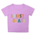 thumbnail image 5 of LILIYA First Day Of School Clothes for Girls Kindergarten Shirts for Girls Casual Short Sleeve Tshirts T-Shirt Toddler Girl Summer Clothes, 5 of 5