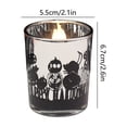 thumbnail image 2 of Pumpkin Glass Votive Candles, Warm Pumpkin Fall Candle Gift for Women Men, Glass Jar Candle Decoration for Thanksgiving Halloween Holidays, 2 of 6