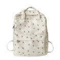 thumbnail image 1 of Fashion Floral Backpack Large Capacity Student Shoulder School Bag (A), 1 of 6